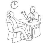 Verkopers luisteren niet, de klant kijkt naar de klok en de verkoper blijft praten