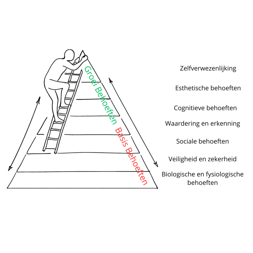 Maslow model voor motivatie